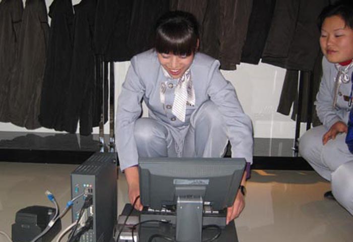 大洋百貨組織收銀員開展實操性技能競賽